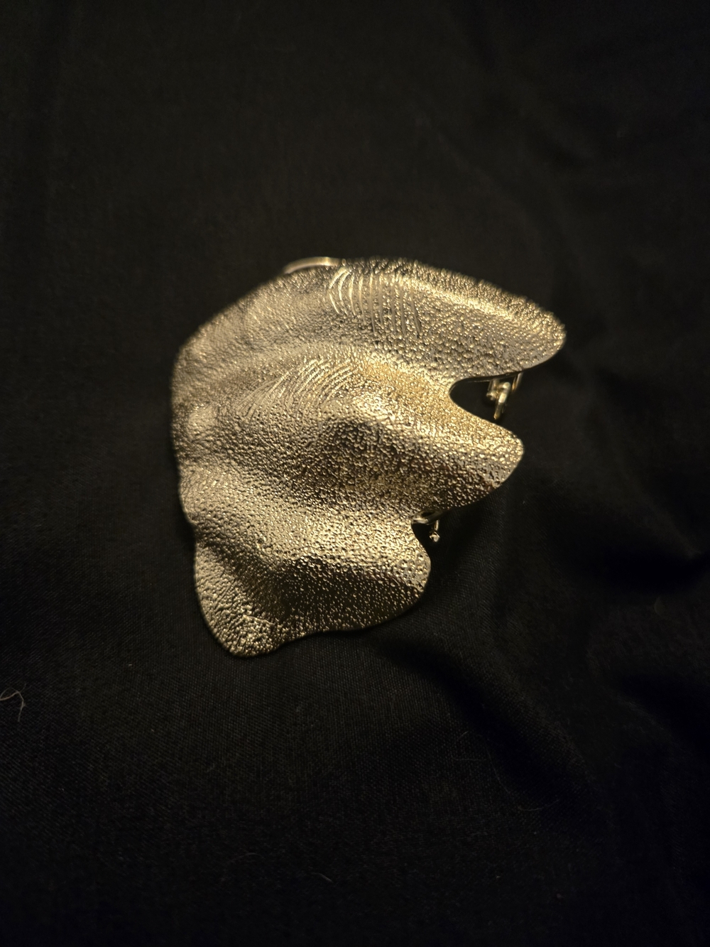 Schiaparelli Inspired Textured Sculptural Gold Statement Ring